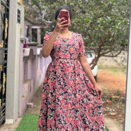 Georgette Maternity/Feeding kurti - Ramya